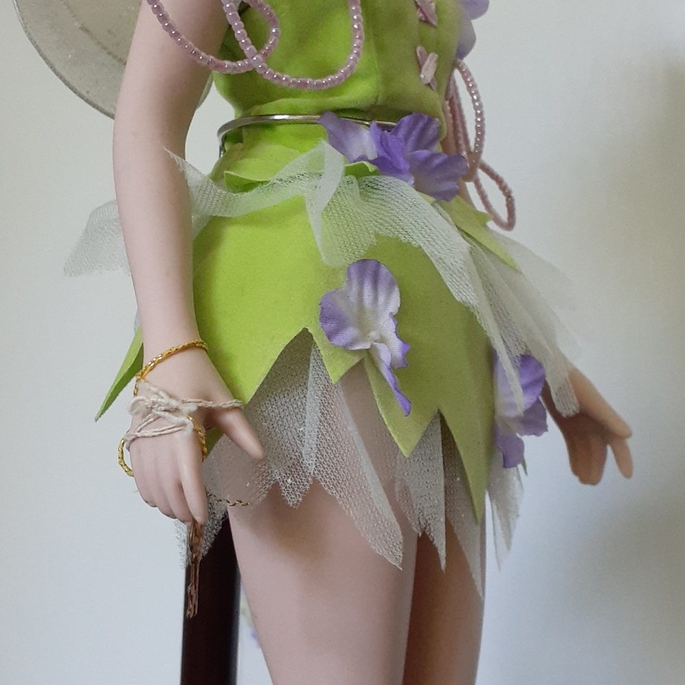 Disney Tinker Bell porcelain collectors doll 2003 - Picture 5 of 12